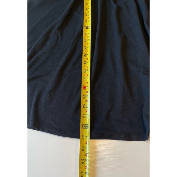 Torrid Dress Black Crochet Lace Elastic Waist Short Sleeve Sz 2X Casual Neutral - Picture 7 of 8